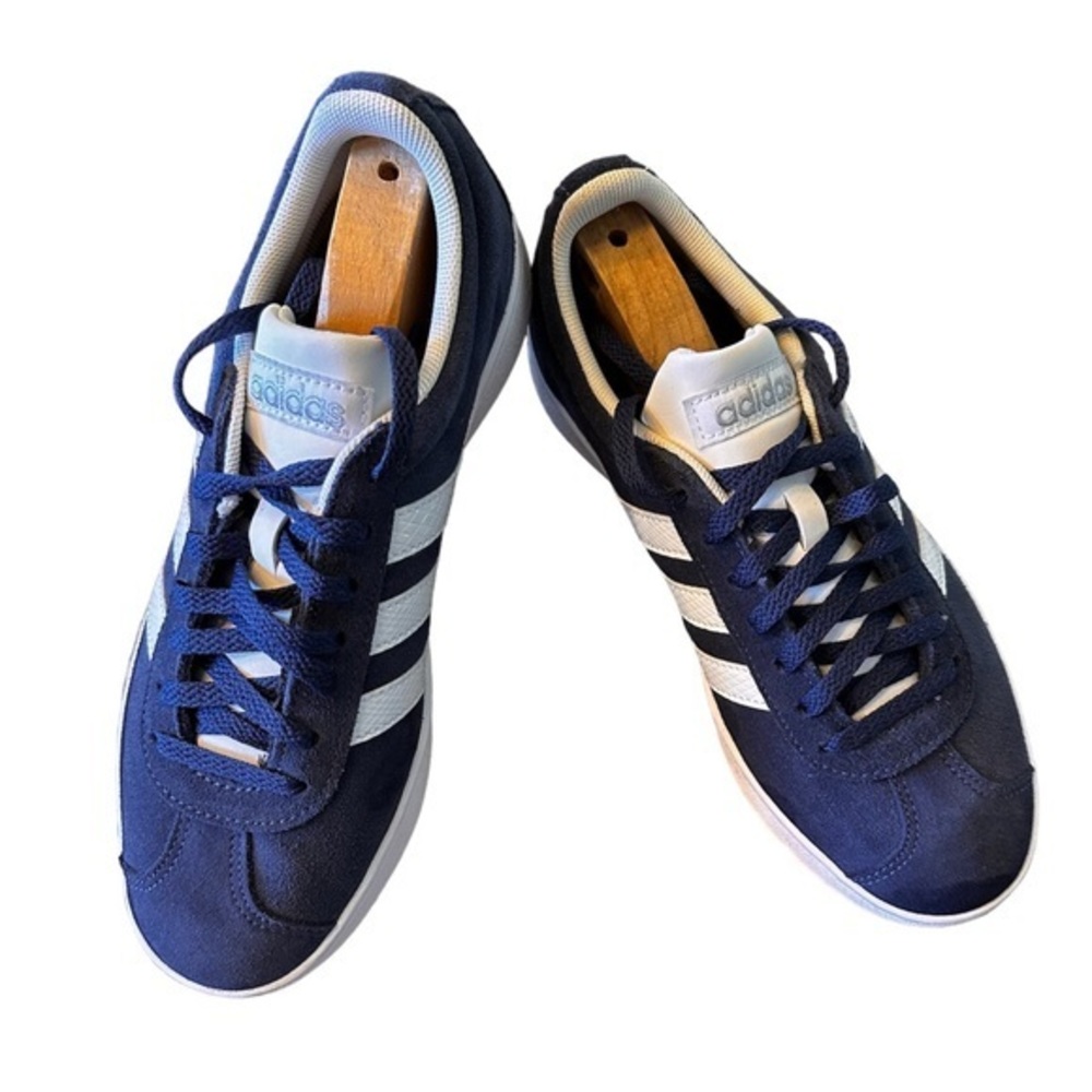 Addidas ortholite blue with white retro size‎ 6 sneakers